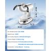 imageVEVOR Ice Crusher Machine 440lbs Per Hour Electric 4 Blades Snow Cone Maker All Stainless Steel Shaved Ice Machine with Bowl and Cover 350W 1400RPM IceShaver for Home and Commercial Use SilverSilver
