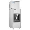 imageVEVOR Ice Dispenser Ice Storage Bin with 180 Lbs Storage Capacity 20 LbsMin Automatic Ice Dispensing with Crusher Height Adjustable Feet for Commercial Ice Maker Machine Restaurant and Hotel500LBS24H
