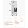 imageVEVOR Ice Dispenser Ice Storage Bin with 180 Lbs Storage Capacity 20 LbsMin Automatic Ice Dispensing with Crusher Height Adjustable Feet for Commercial Ice Maker Machine Restaurant and Hotel500LBS24H