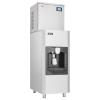 imageVEVOR Ice Dispenser Ice Storage Bin with 180 Lbs Storage Capacity 20 LbsMin Automatic Ice Dispensing with Crusher Height Adjustable Feet for Commercial Ice Maker Machine Restaurant and Hotel450LBS24H