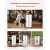 imageVEVOR Ice Tea Dispenser 4 Gal15L 304 Stainless Steel Beverage Dispenser with Spigot ampamp Handle Suitable for Hot and Cold Drinks for Iced Tea Coffee Water in Cafes ampamp Restaurants