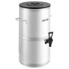 imageVEVOR Ice Tea Dispenser 4 Gal15L 304 Stainless Steel Beverage Dispenser with Spigot ampamp Handle Suitable for Hot and Cold Drinks for Iced Tea Coffee Water in Cafes ampamp Restaurants