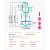 imageVEVOR Indoor Basketball Hoop for Kids Indoor and Outdoor Backyard Sport Game Toddler Basketball Toys for Kids 38 Years Old Boys and Girls4Hoop Basketball Hoops