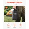 imageVEVOR Inflatable Camping Pillow 5Inch Thickened Travel Pillow Soft Backpacking Pillows with Removable ampamp Washable Cover Storage Bag Lightweight and Portable for Camping Air Travel Hiking OfficeMemory Foam  Medium