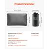 imageVEVOR Inflatable Camping Pillow 5Inch Thickened Travel Pillow Soft Backpacking Pillows with Removable ampamp Washable Cover Storage Bag Lightweight and Portable for Camping Air Travel Hiking OfficeMemory Foam  Medium