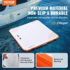 imageVEVOR Inflatable Floating Dock Inflatable Dock Platform NonSlip Air Dock Platform with Portable Carrying Bag ampamp Detachable Ladder Floating Platform Island Raft for Pool Beach Ocean7 x 7 FT