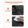 imageVEVOR Inflatable Nightclub 177 x 164 x 139 Ft Blow up Party Tent with Disco Lights ampamp 680W Blower Large Inflatable Night Club Tent for Adults Inflatable House Air Cube for Wedding Birthday BlackBlack