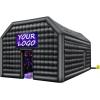 imageVEVOR Inflatable Nightclub 177 x 164 x 139 Ft Blow up Party Tent with Disco Lights ampamp 680W Blower Large Inflatable Night Club Tent for Adults Inflatable House Air Cube for Wedding Birthday BlackBlack