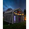 imageVEVOR Inflatable Nightclub 177 x 164 x 139 Ft Blow up Party Tent with Disco Lights ampamp 680W Blower Large Inflatable Night Club Tent for Adults Inflatable House Air Cube for Wedding Birthday BlackBlack