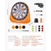 imageVEVOR Inflatable Soccer Dart Board Over 8 ft High Giant Soccer Dart Board with 9 Kick Balls ampamp Air Pump4 Kick Balls12 Tennis