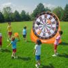 imageVEVOR Inflatable Soccer Dart Board Over 8 ft High Giant Soccer Dart Board with 9 Kick Balls ampamp Air Pump4 Kick Balls12 Tennis