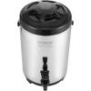imageVEVOR Insulated Beverage Dispenser 5 Gal19L Hot and Cold Beverage Server with Spigot ampamp Handle FoodGrade Thermal Drink Dispenser Cooler for Tea Coffee Water in Cafes ampamp Restaurants 2 Pack Black2 Gal 76 L