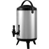 imageVEVOR Insulated Beverage Dispenser 5 Gal19L Hot and Cold Beverage Server with Spigot ampamp Handle FoodGrade Thermal Drink Dispenser Cooler for Tea Coffee Water in Cafes ampamp Restaurants 2 Pack Black2 Gal 76 L