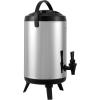 imageVEVOR Insulated Beverage Dispenser 5 Gal19L Hot and Cold Beverage Server with Spigot ampamp Handle FoodGrade Thermal Drink Dispenser Cooler for Tea Coffee Water in Cafes ampamp Restaurants 2 Pack Black2 Gal 76 L