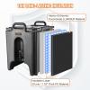 imageVEVOR Insulated Beverage Dispenser 5 Gallon Foodgrade LDPE Hot and Cold Beverage Server Thermal Drink Dispenser Cooler with 09 in PU Layer TwoStage Faucet Handle for Restaurant Drink Shop10 Gal