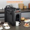 imageVEVOR Insulated Beverage Dispenser 5 Gallon Foodgrade LDPE Hot and Cold Beverage Server Thermal Drink Dispenser Cooler with 09 in PU Layer TwoStage Faucet Handle for Restaurant Drink Shop25GL