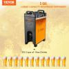 imageVEVOR Insulated Beverage Dispenser 5 Gallon Foodgrade LDPE Hot and Cold Beverage Server Thermal Drink Dispenser Cooler with 09 in PU Layer TwoStage Faucet Handle for Restaurant Drink Shop5 Gal