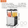 imageVEVOR Insulated Beverage Dispenser 5 Gallon Foodgrade LDPE Hot and Cold Beverage Server Thermal Drink Dispenser Cooler with 09 in PU Layer TwoStage Faucet Handle for Restaurant Drink Shop12L2