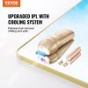 imageVEVOR Intense Pulsed Light IPL System Hair Removal IPL Permanent Hair Removal with IceCool Technology for Women Men AutoManual Modes Painless AtHome Hair Removal Device for Whole Body