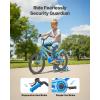 imageVEVOR Kids Bike 141618 Inches BMX Style Children Bicycle Training Wheels Included Sturdy and Easy to Assemble Toddler Bike for Boys ampamp Girls Learning to Ride BlueBlue