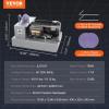 imageVEVOR Lawn Mower Blade Sharpener 1HP 750W Lawnmower Blade Grinder with 9inch Ceramic Grinding Wheel Powerful Bench Mower Sharpening Machine for HighLow Lift Blades Gator Blades Flat Blades1HP 750W