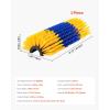 imageVEVOR Livestock Scratching Brush 2 Pcs Horse Brush with 4 Screws 171 x 75 in Cow Scratcher for Back Itch Relief ampamp Keep Cleaning Grooming ampamp Scratching Post Brush for Horse Pig Cattle Supplies2PC