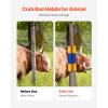 imageVEVOR Livestock Scratching Brush 2 Pcs Horse Brush with 4 Screws 171 x 75 in Cow Scratcher for Back Itch Relief ampamp Keep Cleaning Grooming ampamp Scratching Post Brush for Horse Pig Cattle Supplies2PC