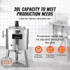 imageVEVOR Milk Pasteurizer 150L Commercial Milk Pasteurization Machine Food Grade 304 Stainless Steel Professional Pasteurization with Time and Temperature Control for Milk Juice Yogurt Sterilization30L