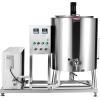 imageVEVOR Milk Pasteurizer 150L Commercial Milk Pasteurization Machine Food Grade 304 Stainless Steel Professional Pasteurization with Time and Temperature Control for Milk Juice Yogurt Sterilization150L
