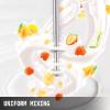imageVEVOR Milkshake Maker 100W Milk Shake Maker Mixer Single Head Drink Mixer Blender Machine DualSpeed Adjustment Milkshake Blender with Stainless Steel Cup for Home Kitchen Bar ampamp Beverage Shop180W800ML