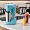 imageVEVOR Milkshake Maker 100W Milk Shake Maker Mixer Single Head Drink Mixer Blender Machine DualSpeed Adjustment Milkshake Blender with Stainless Steel Cup for Home Kitchen Bar ampamp Beverage Shop100W450ML