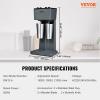 imageVEVOR Milkshake Maker Machine 375W Commercial Milk Shake Maker Mixer Single Head Drink Mixer Blender Machine 3Speed Milkshake Blender with 277oz Stainless Steel Cup for CommercialDouble Heads