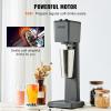 imageVEVOR Milkshake Maker Machine 375W Commercial Milk Shake Maker Mixer Single Head Drink Mixer Blender Machine 3Speed Milkshake Blender with 277oz Stainless Steel Cup for CommercialSingle Head