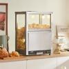 imageVEVOR Nacho Chip Warmer 845QT Stainless Steel Machine with Warming Light Deflection Board for Popcorn Potato Chips Peanuts