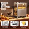 imageVEVOR Nacho Chip Warmer 845QT Stainless Steel Machine with Warming Light Deflection Board for Popcorn Potato Chips Peanuts