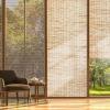 imageVEVOR Natural Reed Fencing 4 ft x 164 ft Reed Screen Curtain Balcony Reed Fence Roll for Outdoor Backyard Patio Decorative Fence for Backyard Garden Fencing Divider Privacy Screen Panel NaturalNatural