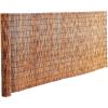 imageVEVOR Natural Reed Fencing 4 ft x 164 ft Reed Screen Curtain Balcony Reed Fence Roll for Outdoor Backyard Patio Decorative Fence for Backyard Garden Fencing Divider Privacy Screen Panel NaturalBrown