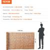 imageVEVOR Natural Reed Fencing 4 ft x 164 ft Reed Screen Curtain Balcony Reed Fence Roll for Outdoor Backyard Patio Decorative Fence for Backyard Garden Fencing Divider Privacy Screen Panel NaturalBrown