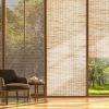 imageVEVOR Natural Reed Fencing 4 ft x 164 ft Reed Screen Curtain Balcony Reed Fence Roll for Outdoor Backyard Patio Decorative Fence for Backyard Garden Fencing Divider Privacy Screen Panel NaturalNatural