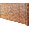 imageVEVOR Natural Reed Fencing 4 ft x 164 ft Reed Screen Curtain Balcony Reed Fence Roll for Outdoor Backyard Patio Decorative Fence for Backyard Garden Fencing Divider Privacy Screen Panel NaturalBrown