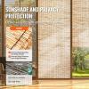 imageVEVOR Natural Reed Fencing 4 ft x 164 ft Reed Screen Curtain Balcony Reed Fence Roll for Outdoor Backyard Patio Decorative Fence for Backyard Garden Fencing Divider Privacy Screen Panel NaturalNatural