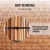 imageVEVOR Natural Reed Fencing 4 ft x 164 ft Reed Screen Curtain Balcony Reed Fence Roll for Outdoor Backyard Patio Decorative Fence for Backyard Garden Fencing Divider Privacy Screen Panel NaturalBrown