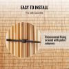 imageVEVOR Natural Reed Fencing 4 ft x 164 ft Reed Screen Curtain Balcony Reed Fence Roll for Outdoor Backyard Patio Decorative Fence for Backyard Garden Fencing Divider Privacy Screen Panel NaturalNatural