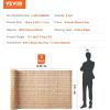 imageVEVOR Natural Reed Fencing 4 ft x 164 ft Reed Screen Curtain Balcony Reed Fence Roll for Outdoor Backyard Patio Decorative Fence for Backyard Garden Fencing Divider Privacy Screen Panel NaturalNatural