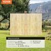 imageVEVOR Natural Rolled Bamboo Fence EcoFriendly Privacy Screen  6 ft H x 8 ft L x 075 in D Decorative for Garden Backyard Balcony Patio Pool SideRolled Fence
