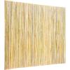 imageVEVOR Natural Rolled Bamboo Fence EcoFriendly Privacy Screen  6 ft H x 8 ft L x 075 in D Decorative for Garden Backyard Balcony Patio Pool SideRolled Fence