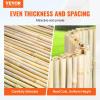 imageVEVOR Natural Rolled Bamboo Fence EcoFriendly Privacy Screen  6 ft H x 8 ft L x 075 in D Decorative for Garden Backyard Balcony Patio Pool SideRolled Fence