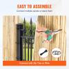 imageVEVOR Natural Rolled Bamboo Fence EcoFriendly Privacy Screen  6 ft H x 8 ft L x 075 in D Decorative for Garden Backyard Balcony Patio Pool SideRolled Fence