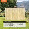 imageVEVOR Natural Rolled Bamboo Fence EcoFriendly Privacy Screen  6 ft H x 8 ft L x 075 in D Decorative for Garden Backyard Balcony Patio Pool SideRolled Fence