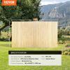 imageVEVOR Natural Rolled Bamboo Fence EcoFriendly Privacy Screen  6 ft H x 8 ft L x 075 in D Decorative for Garden Backyard Balcony Patio Pool SideSlat Fence